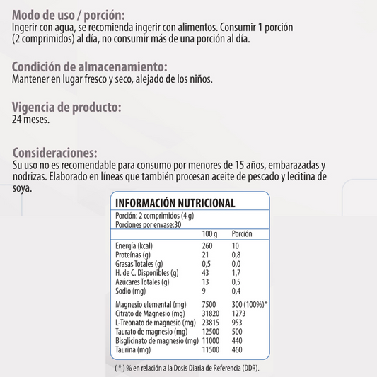 MagMax 4 Magnesios – Energía, fuerza y bienestar para tu día