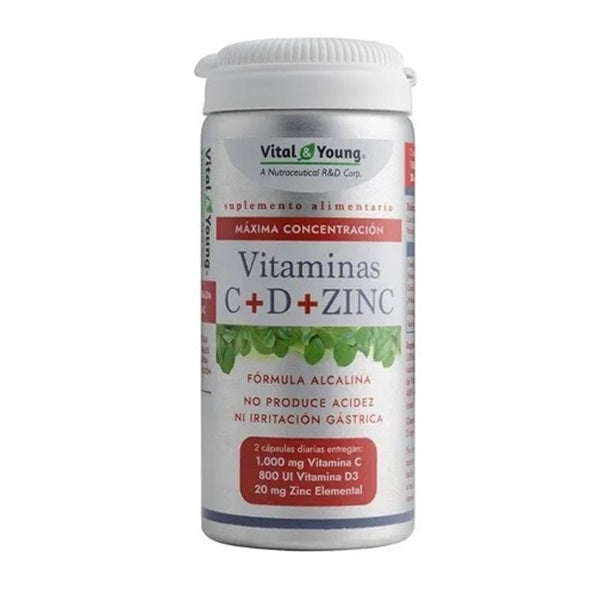 Vitamina C + D +Zinc.