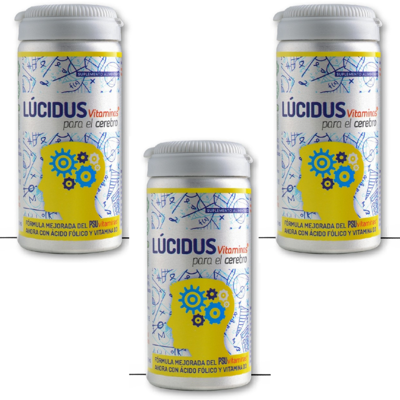 Lúcidus Vitaminas® – Concentración y energía mental todos los días