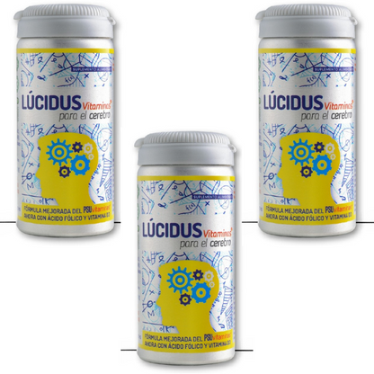 Lúcidus Vitaminas® – Concentración y energía mental todos los días