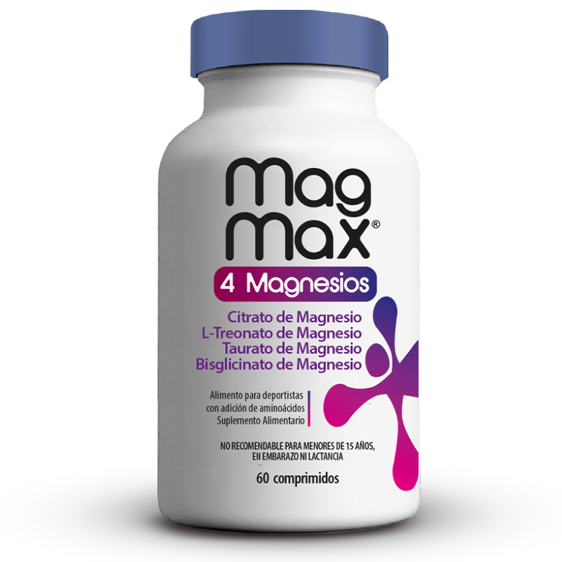 MagMax 4 Magnesios – Energía, fuerza y bienestar para tu día