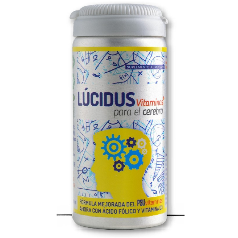 Lúcidus Vitaminas® – Concentración y energía mental todos los días - 1 Frasco – Comienza Hoy
