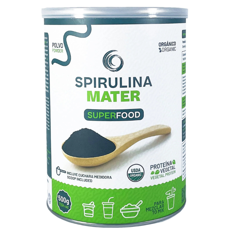 Espirulina en Polvo – Superalimento orgánico y versátil